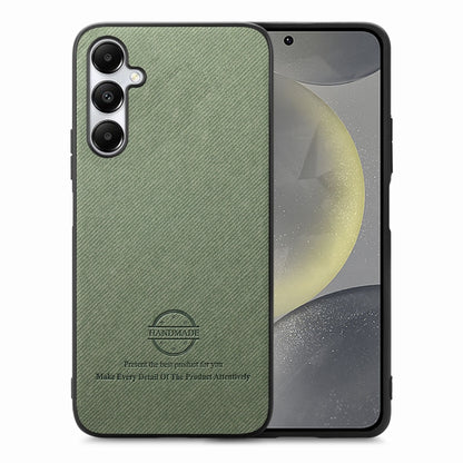 Twill Fabric Leather Skin Back Phone Case, For Samsung Galaxy S24 Ultra 5G, For Samsung Galaxy S24+ 5G, For Samsung Galaxy S24 5G