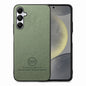 Twill Fabric Leather Skin Back Phone Case, For Samsung Galaxy S24 Ultra 5G, For Samsung Galaxy S24+ 5G, For Samsung Galaxy S24 5G