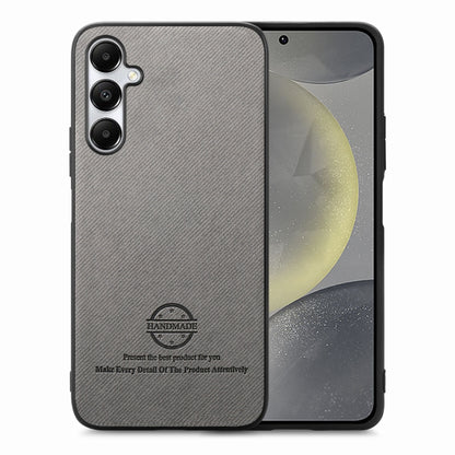 Twill Fabric Leather Skin Back Phone Case, For Samsung Galaxy S24 Ultra 5G, For Samsung Galaxy S24+ 5G, For Samsung Galaxy S24 5G