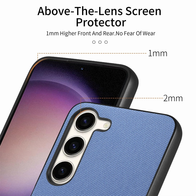 Twill Fabric Leather Skin Back Phone Case, For Samsung Galaxy A13 5G / A04s, For Samsung Galaxy A53 5G, For Samsung Galaxy A52