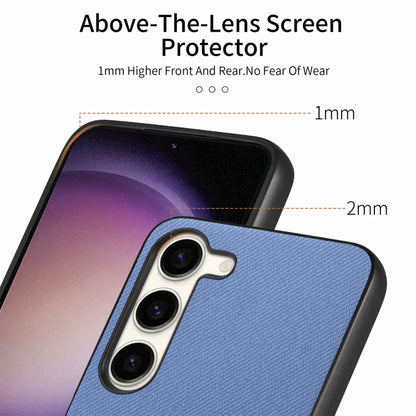 Twill Fabric Leather Skin Back Phone Case, For Samsung Galaxy A13 5G / A04s, For Samsung Galaxy A53 5G, For Samsung Galaxy A52