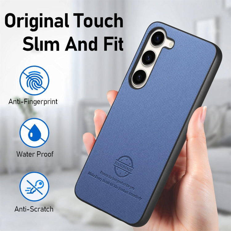 Twill Fabric Leather Skin Back Phone Case, For Samsung Galaxy A13 5G / A04s, For Samsung Galaxy A53 5G, For Samsung Galaxy A52