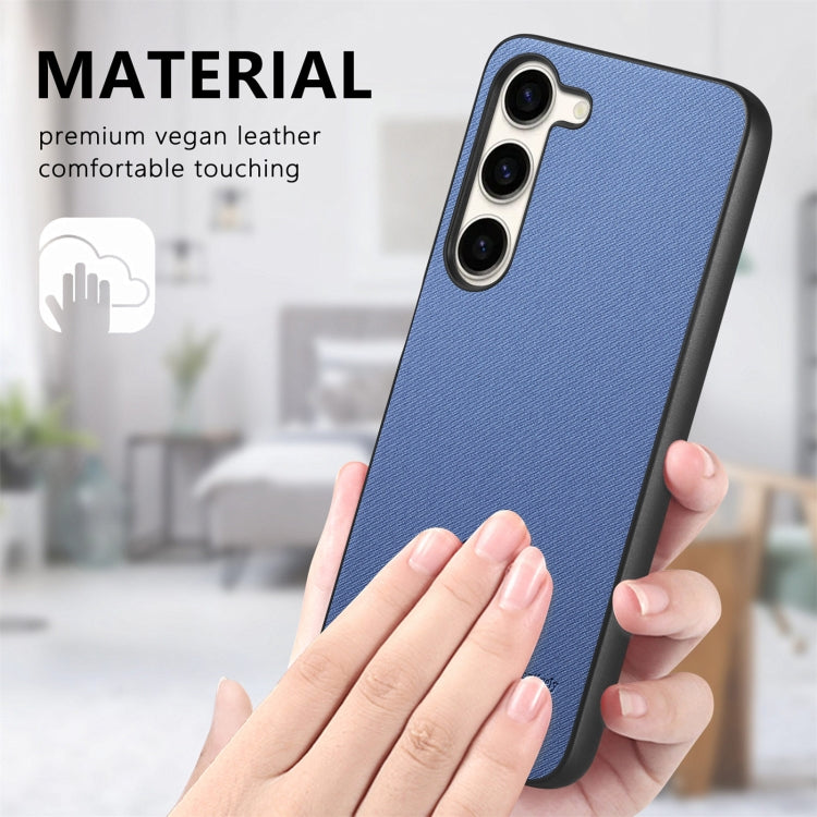 Twill Fabric Leather Skin Back Phone Case, For Samsung Galaxy A13 5G / A04s, For Samsung Galaxy A53 5G, For Samsung Galaxy A52