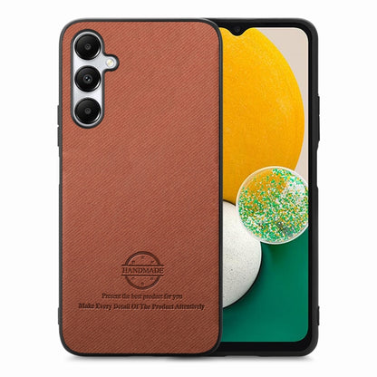 Twill Fabric Leather Skin Back Phone Case, For Samsung Galaxy A13 5G / A04s, For Samsung Galaxy A53 5G, For Samsung Galaxy A52