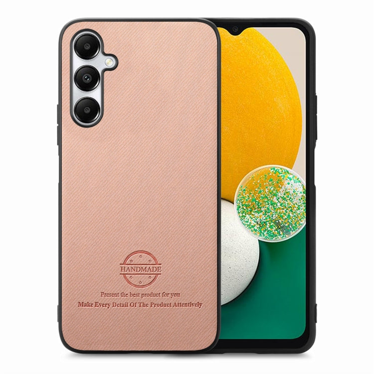 Twill Fabric Leather Skin Back Phone Case, For Samsung Galaxy A13 5G / A04s, For Samsung Galaxy A53 5G, For Samsung Galaxy A52