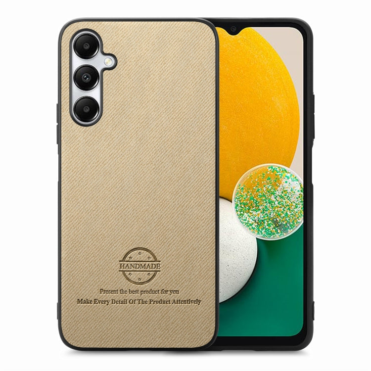 Twill Fabric Leather Skin Back Phone Case, For Samsung Galaxy A13 5G / A04s, For Samsung Galaxy A53 5G, For Samsung Galaxy A52