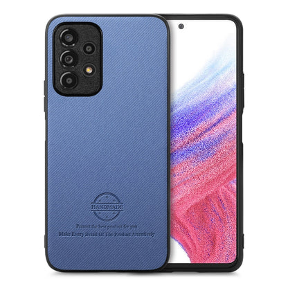 Twill Fabric Leather Skin Back Phone Case, For Samsung Galaxy A13 5G / A04s, For Samsung Galaxy A53 5G, For Samsung Galaxy A52