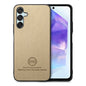 Twill Fabric Leather Skin Back Phone Case, For Samsung Galaxy S24 FE 5G, For Samsung Galaxy A55 5G, For Samsung Galaxy A35 5G