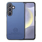 Twill Fabric Leather Skin Back Phone Case, For Samsung Galaxy S25 5G, For Samsung Galaxy S25+ 5G, For Samsung Galaxy S25 Ultra 5G