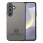 Twill Fabric Leather Skin Back Phone Case, For Samsung Galaxy S25 5G, For Samsung Galaxy S25+ 5G, For Samsung Galaxy S25 Ultra 5G