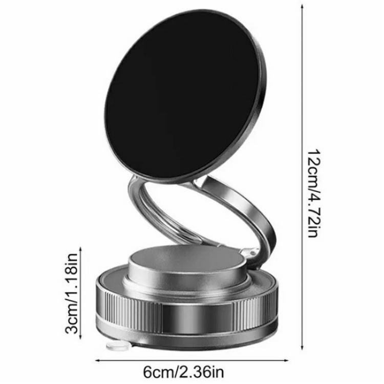 T28 Home Use Multifunctional Car Phone Holder Desktop Vacuum Suction Magnetic Stand, T28 (Black), T28 (White)