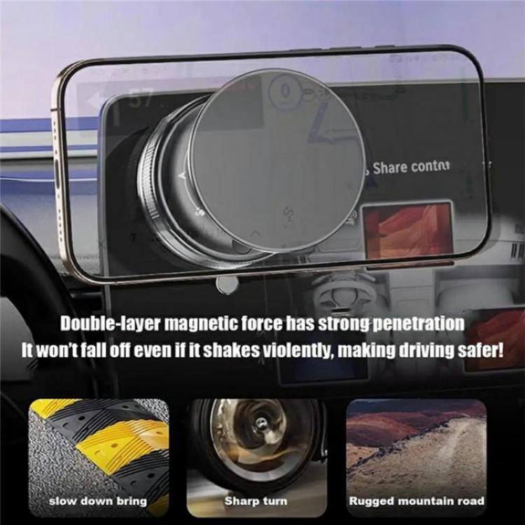 T29 Dashboard Windshield Adjustable Phone Stand Magnetic Car Mount Suction Cup Holder, T29 (Black), T29 (White)