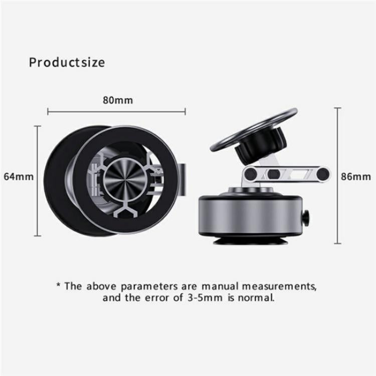 X91 360 Degree Rotation Navigation Stand Car Dashboard Magnetic Phone Mount Holder, X91