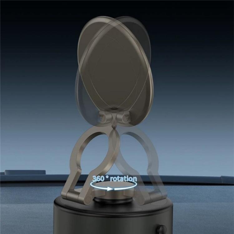 D2 3-Axis Folding Magnetic Suction Cup 360 Degree Rotation Phone Stand Car Phone Holder