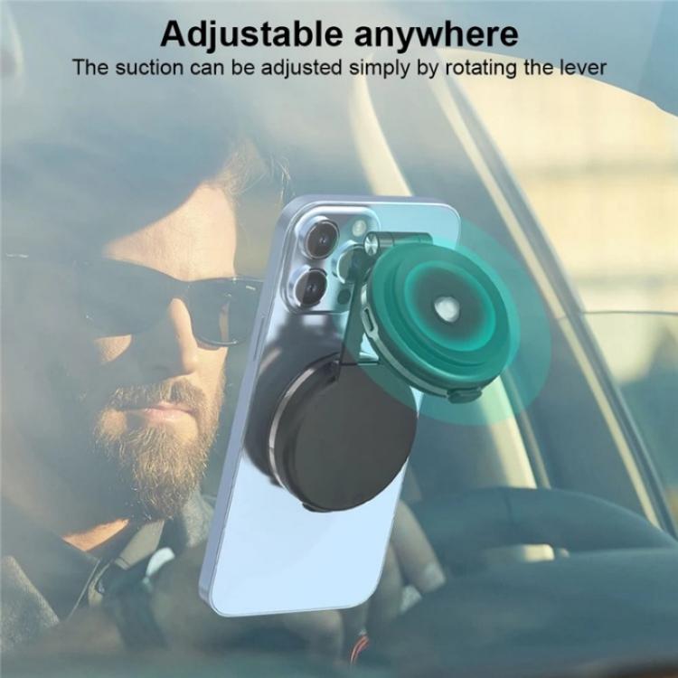 T50 Vacuum Adhesion Dual Suction Cup Car Dashboard Windshield Phone Navigation Stand