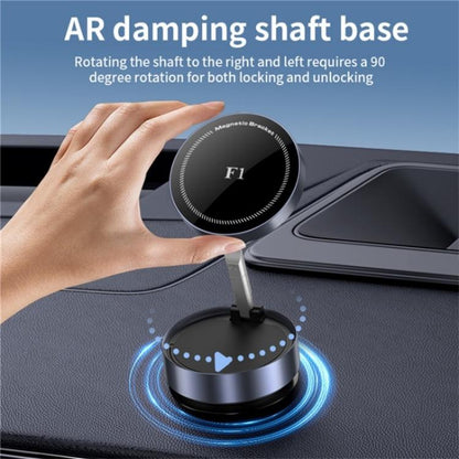 F1 Dashboard Mount Strong Suction Navigation Stand Universal Magnetic Car Phone Holder