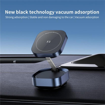 F2 Strong Magnet Vacuum Suction Adjustable Foldable Car Dashboard Windshield Phone Holder