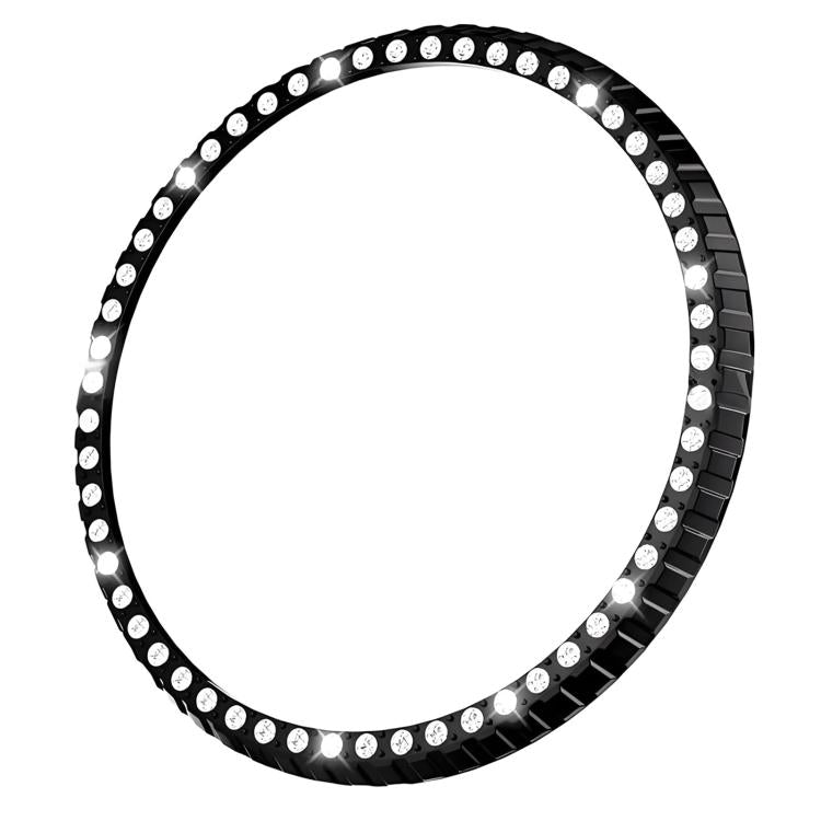 Single Row Diamond Metal Watch Protection Ring