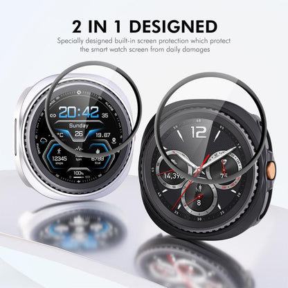 ENKAY Hat-Prince  2 in 1 Solid Color PC Watch Cover with Full Coverage PMMA Soft Film