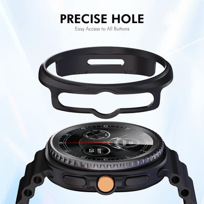 ENKAY Hat-Prince  2 in 1 Solid Color PC Watch Cover with Full Coverage PMMA Soft Film