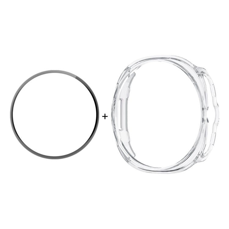 ENKAY Hat-Prince  2 in 1 Solid Color PC Watch Cover with Full Coverage PMMA Soft Film