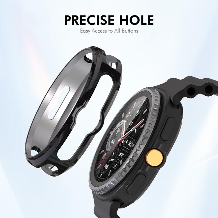 ENKAY Hat-Prince 2 in 1 Electroplated Soft TPU Cover with Full Coverage PMMA Soft Film