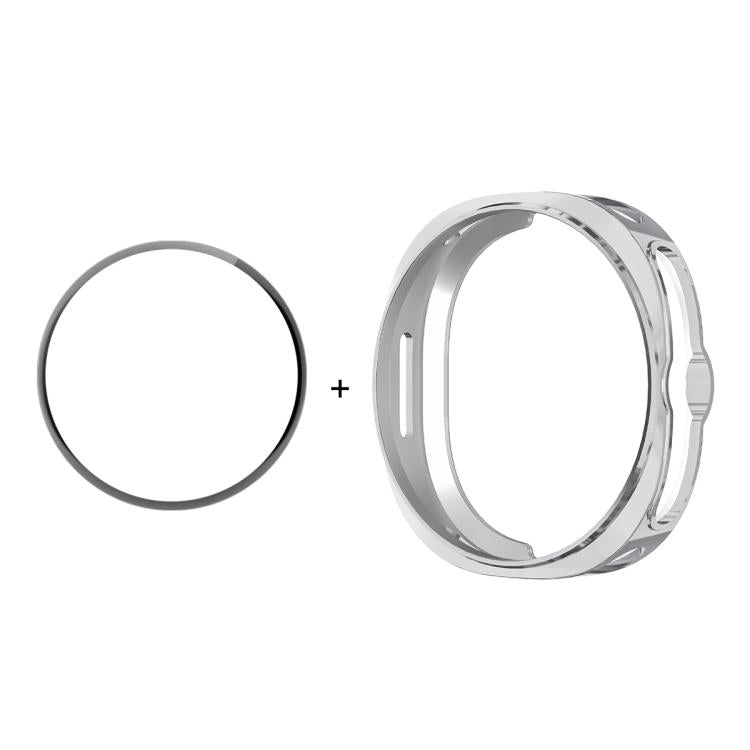 ENKAY Hat-Prince 2 in 1 Electroplated Soft TPU Cover with Full Coverage PMMA Soft Film