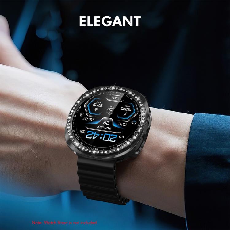 ENKAY Hat-Prince Diamond PC Watch Cover with Full Coverage PMMA Soft Film