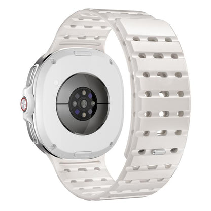 Breathable Magnetic Silicone Watch Band