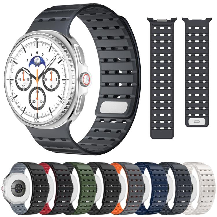 Breathable Magnetic Silicone Watch Band