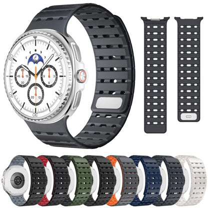 Breathable Magnetic Silicone Watch Band