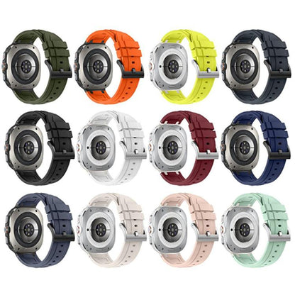 Triple-Layer Armour Silicone Watch Band