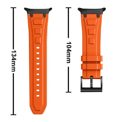 Triple-Layer Armour Silicone Watch Band