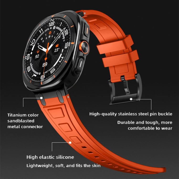 Triple-Layer Armour Silicone Watch Band