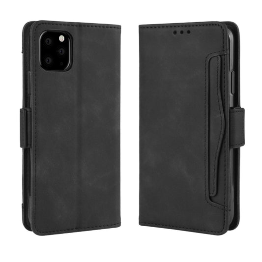 Wallet Style Skin Feel Calf Pattern Leather Case For iPhone XIR 2019 ,with Separate Card Slot