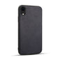 For iPhone XR Litchi Pattern Leather Anti-falling TPU Mobile Phone Shell Protective Case