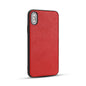 For iPhone X  Litchi Pattern Leather Anti-falling TPU Mobile Phone Shell Protective Case