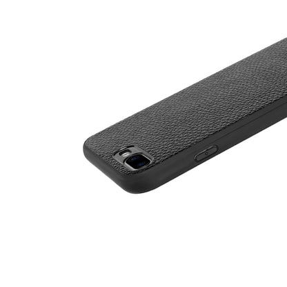For iPhone 8 Plus / 7 Plus Max Litchi Pattern Leather Anti-falling TPU Mobile Phone Shell Protective Case