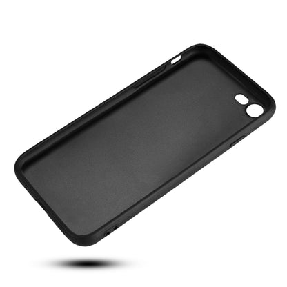 For iPhone 8 / 7   Litchi Pattern Leather Anti-falling TPU Mobile Phone Shell Protective Case