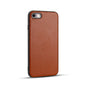 For iPhone 8 / 7   Litchi Pattern Leather Anti-falling TPU Mobile Phone Shell Protective Case