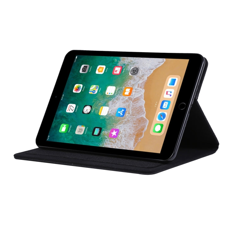 For iPad Mini 4 / 3 / 2 / 1  Cloth Pattern Flat Protective Shell