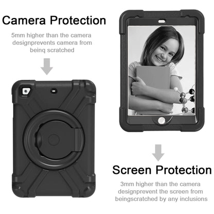 EVA + PC Flat Protective Shell with 360 ° Rotating Bracket