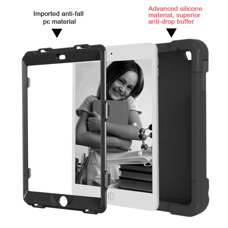 EVA + PC Flat Protective Shell with 360 ° Rotating Bracket