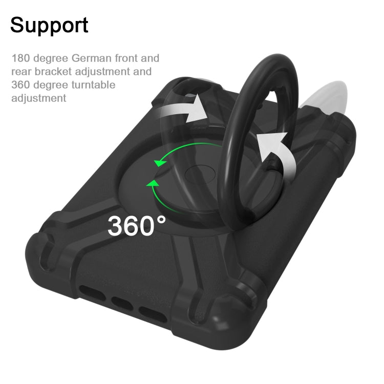 EVA + PC Flat Protective Shell with 360 ° Rotating Bracket