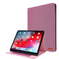 Horizontal Flip TPU + Fabric PU Leather Protective Case with Name Card Clip