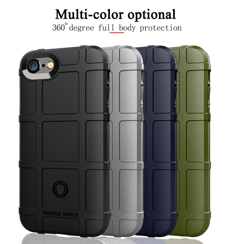 For iPhone SE 2020 Full Coverage Shockproof TPU Case