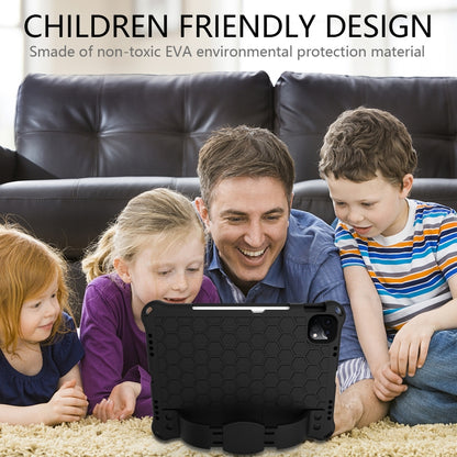 Honeycomb Design EVA + PC Four Corner Anti Falling Flat Protective Shell With Straps