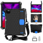Honeycomb Design EVA + PC Four Corner Anti Falling Flat Protective Shell With Straps