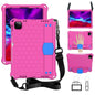 Honeycomb Design EVA + PC Four Corner Anti Falling Flat Protective Shell With Straps