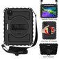 For iPad Pro 11 (2020) PC + Silicone Shockproof Combination Case with 360 Degree Rotating Holder & Handle